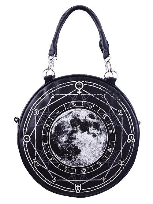 Borsa Round Geometric Moon