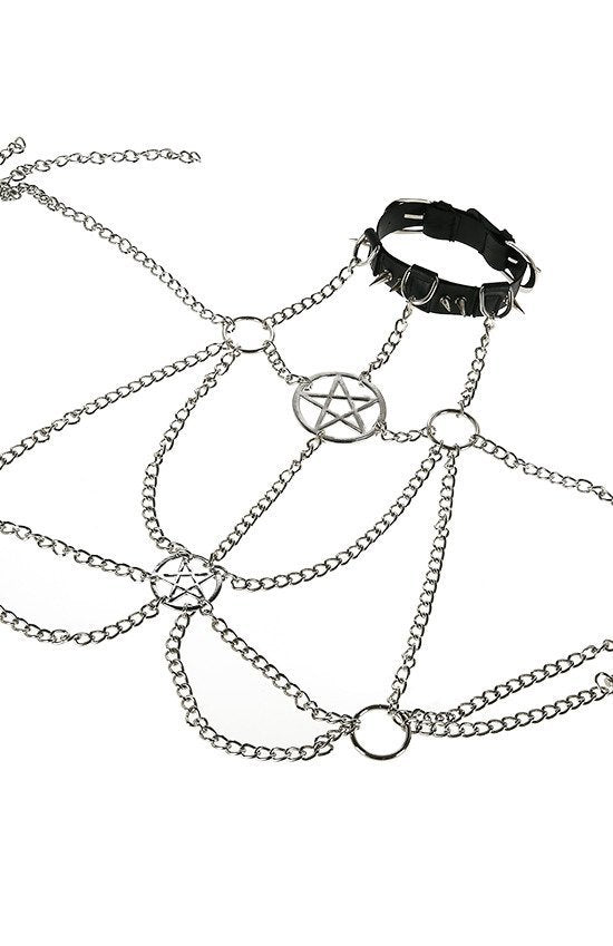 RESTYLE HARNESS CHAIN AND PENTACLE