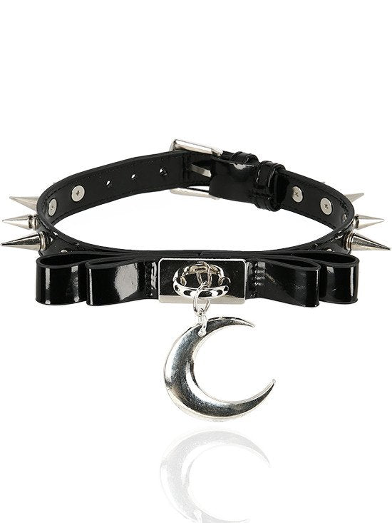 RESTYLE CHOKER KITTY SPIKES
