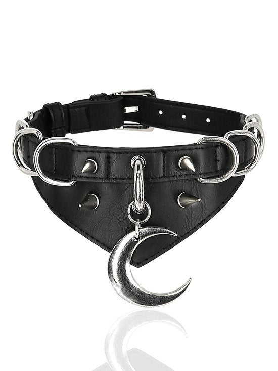 RESTYLE CHOKER RING MOON