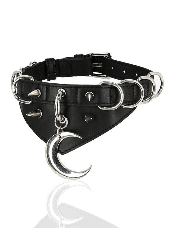 RESTYLE CHOKER RING MOON