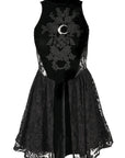 Vestito collo alto smanicato Dark