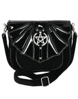 RESTYLE BORSA MOTIVO AD ALA CON PENTAGRAMMA