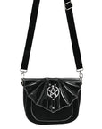 RESTYLE BORSA MOTIVO AD ALA CON PENTAGRAMMA