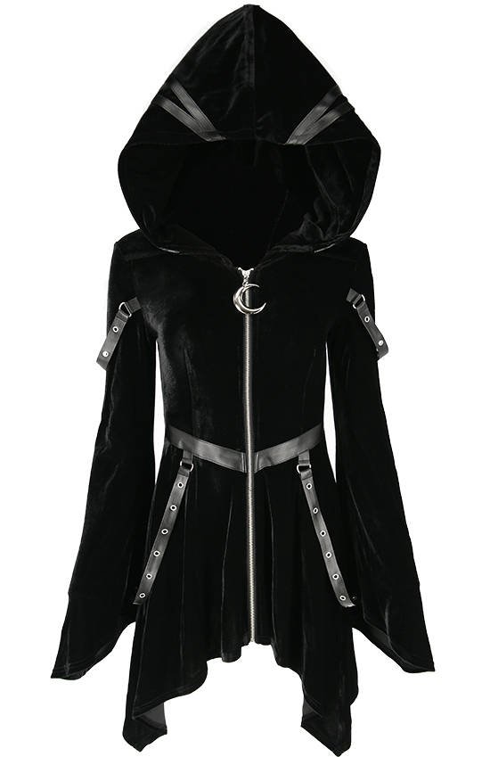 RESTYLE FELPA SIMIL CAPPOTTO IN VELLUTO
