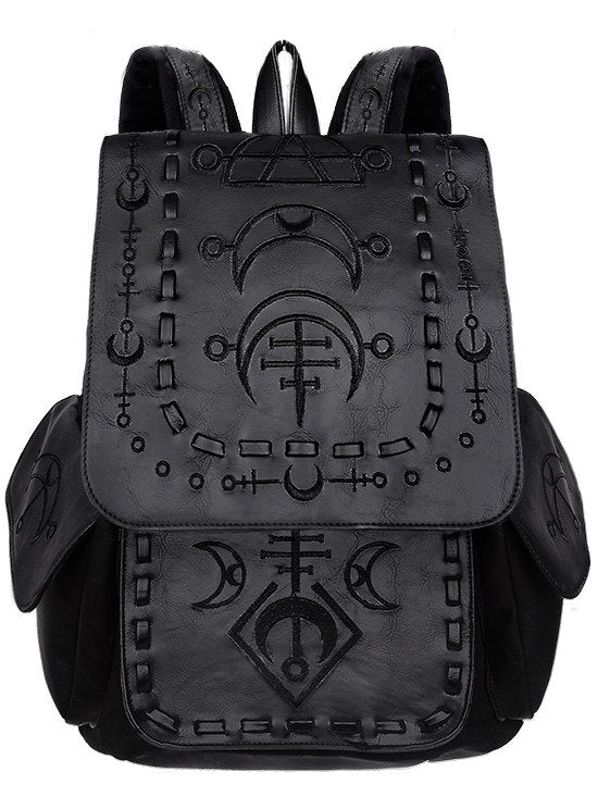 RESTYLE ZAINO RUNIC BLACK