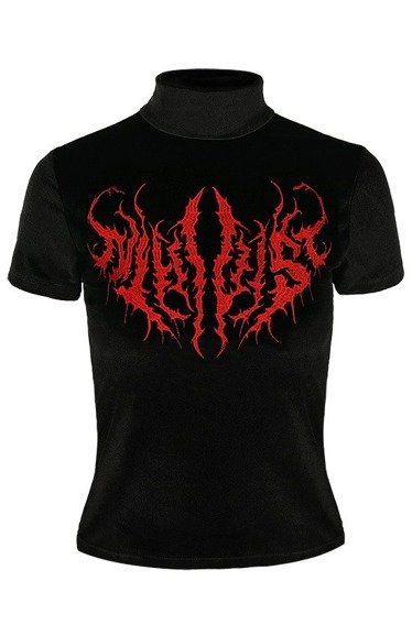 RESTYLE VELVET TOP ANNIHILATION