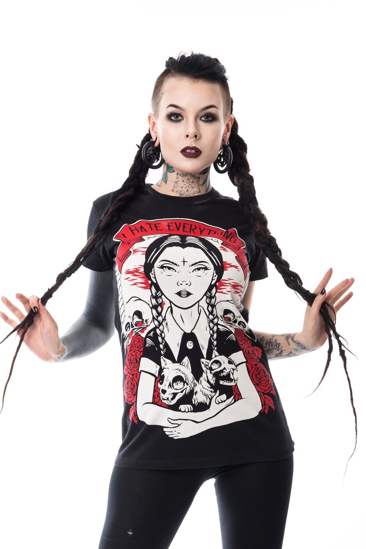 T-shirt Mercoledì Hate