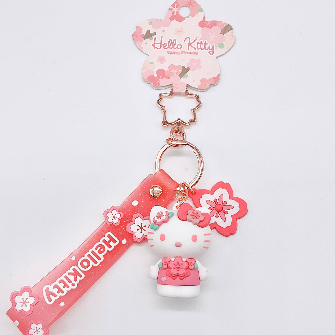 Portachiavi 3d Hello Kitty Cherry