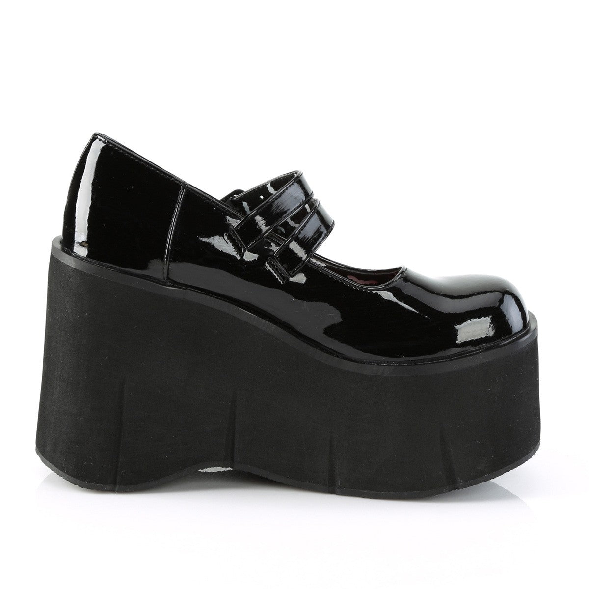 DEMONIACULT KERA-08 Black Pvc Vegan Leather