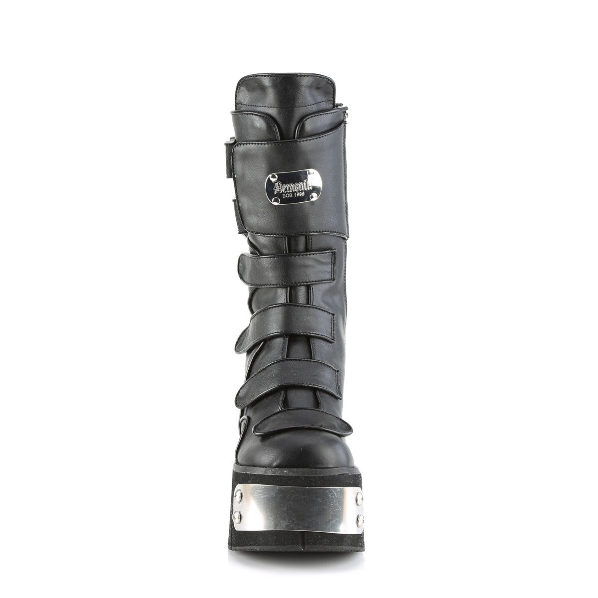 DEMONIACULT KERA-108 Black Vegan Leather