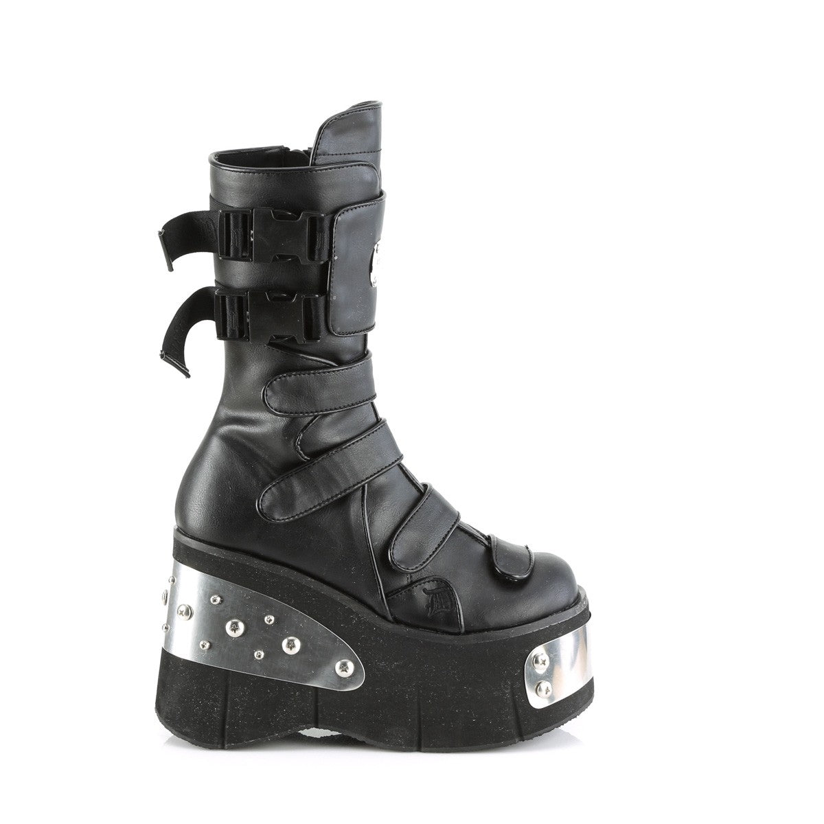 DEMONIACULT KERA-108 Black Vegan Leather