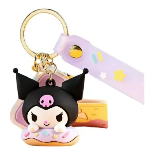 Portachiavi 3d Kuromi Donuts