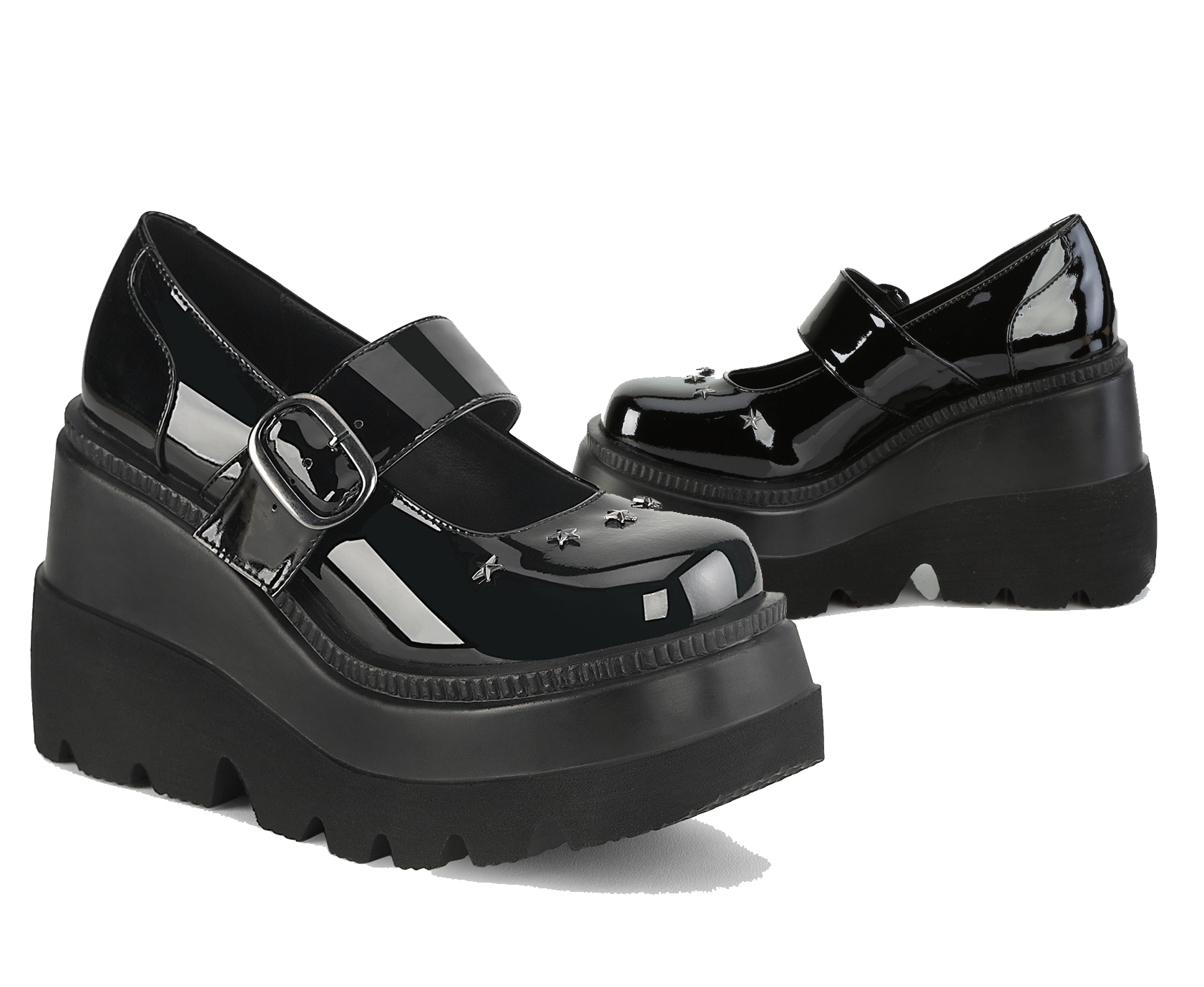 DEMONIACULT SHAKER-23 Black Pvc Vegan