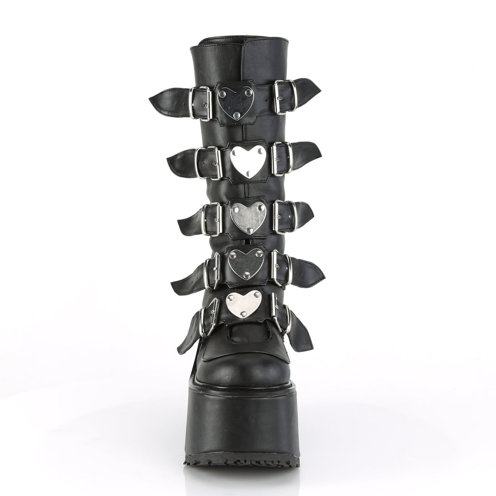 DEMONIACULT SWING 230 Black Vegan Leather