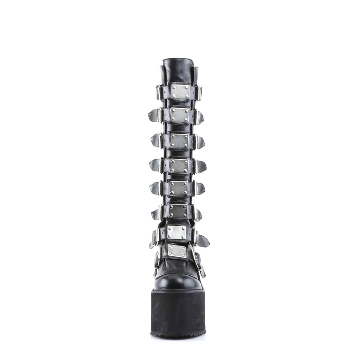 DEMONIACULT SWING-815 Black Vegan Leather