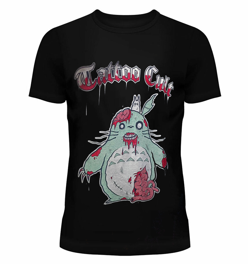 T-shirt Tatoo Cult Totoro Zombie