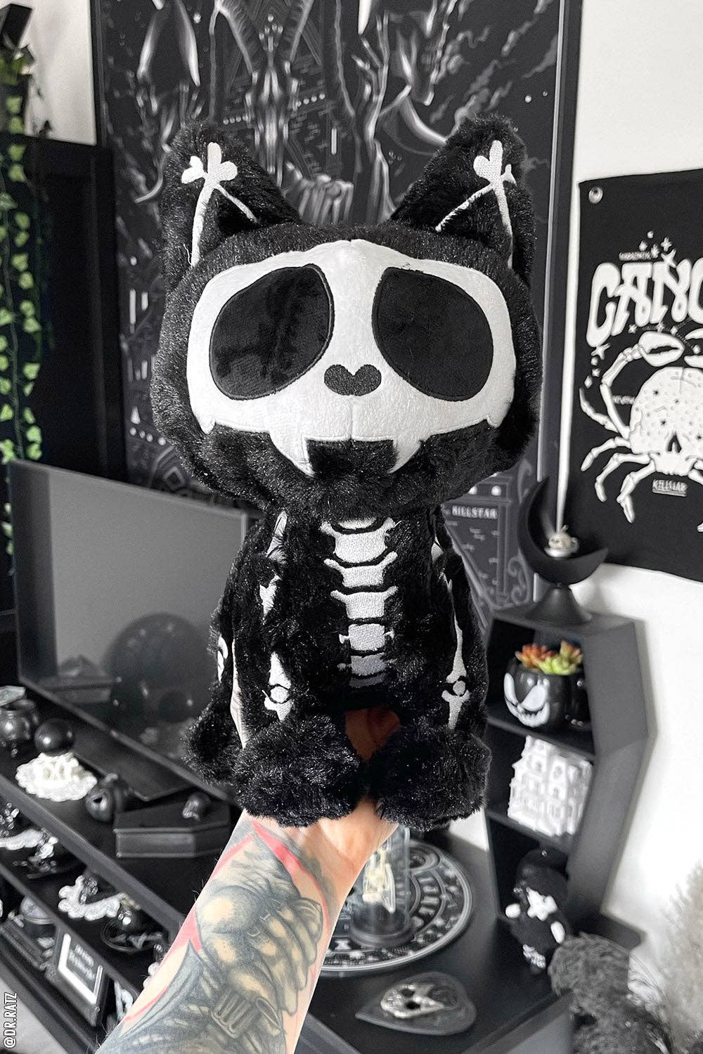 Peluche Skelekitty