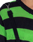 Maglione Heartless Oriana Jumper (Black/Green)