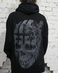 Godmachine - Where is my mind: felpa con cappuccio unisex Big Skull
