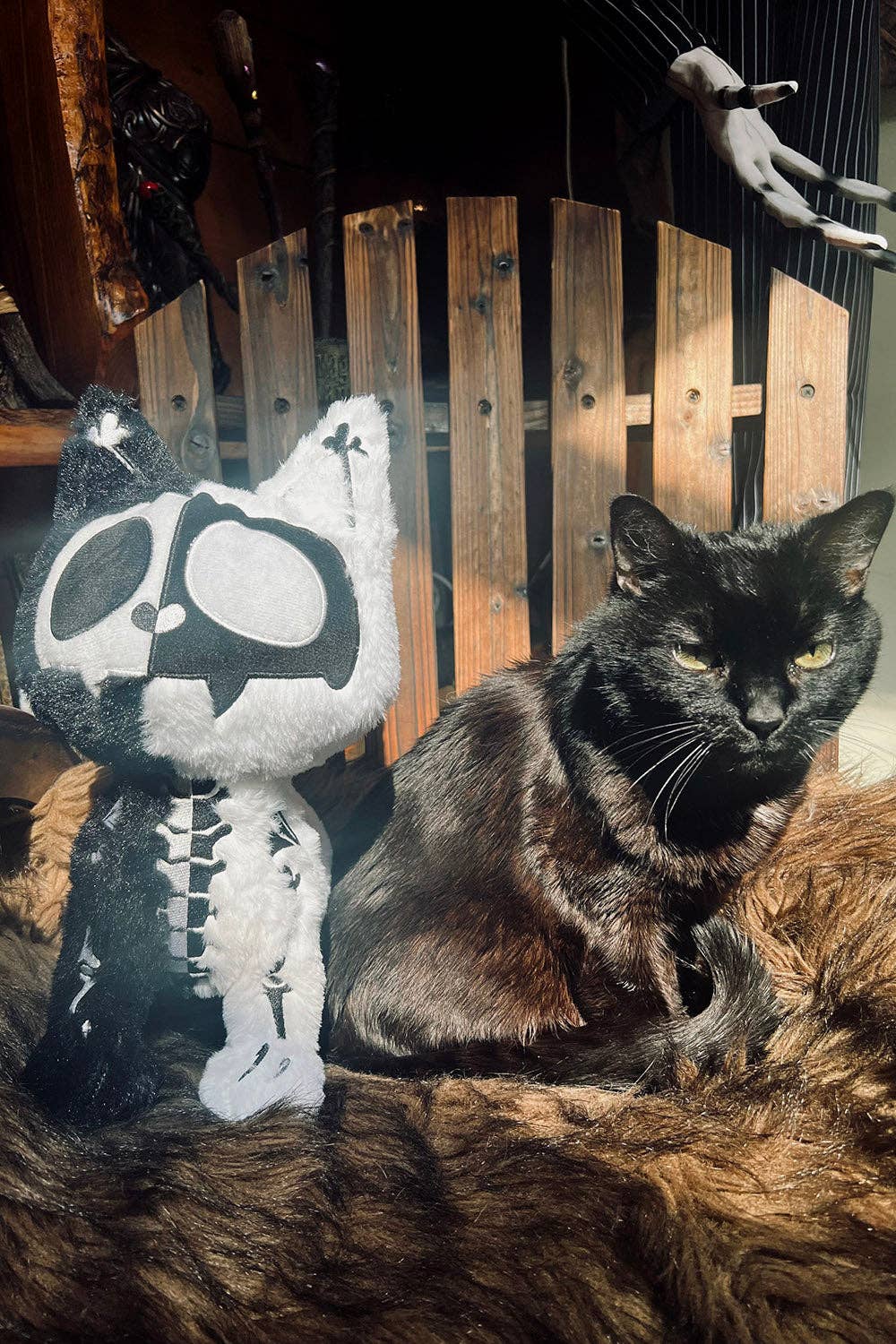 vampirefreaks - Peluche Splitzokitty [NERO/BIANCO]