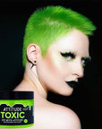 Attitude Hair Dye - Tintura per capelli verde UV tossica, vegana, cruelty-free