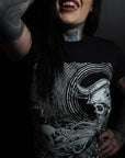 Godmachine T-shirt unisex con ritratto di signora