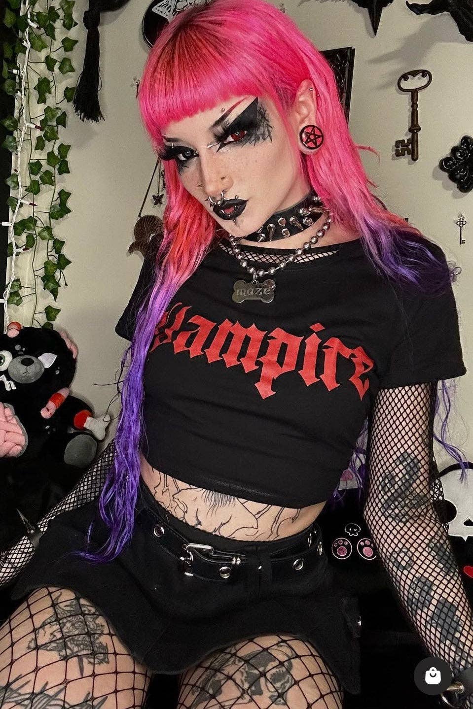 Sono un vampiro Crop Top