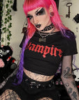 Sono un vampiro Crop Top