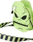 Loungefly Oogie Boogie (glow in the dark) | Mini zaino | verde/nero | Nightmare Before Christmas