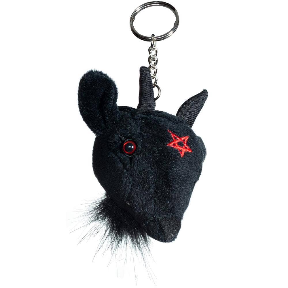 Kreepsville - Portachiavi Peluche Capra Baphomet