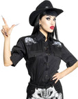 Kreepsville - Camicia Western da Cimitero Notturno