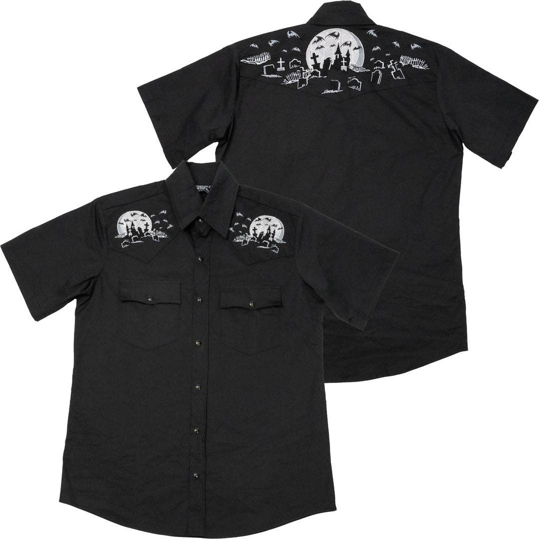 Kreepsville - Camicia Western da Cimitero Notturno