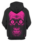 Godmachine Felpa con cappuccio unisex Annihilation in rosa neon