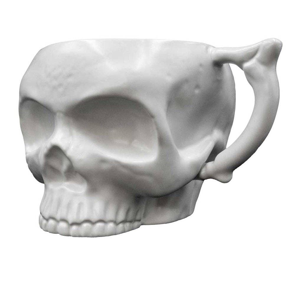 Kreepsville - Tazza Mega Teschio Anatomico Bianca