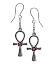 Alchemy England - Ankh di Osiride (Coppia di Orecchini Pendenti)