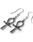 Alchemy England - Ankh di Osiride (Coppia di Orecchini Pendenti)