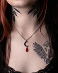 Alchemy England - Lacrime della Luna - Rosso (Pendente)