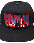Kreepsville - Elvira Lay Down Logo Cappello Rosso