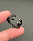 Mio Queena - Anello a chiave inglese in acciaio inossidabile da uomo - MJ/MR
