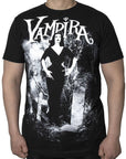 Kreepsville - Maglietta da uomo Vampira Cemetery Mist