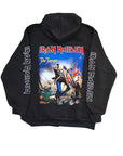 Hoodie Iron Maiden The trooper 2 layer con stampe