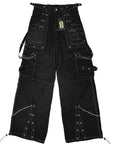 Pantaloni Cargo Black Net