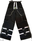 Pantaloni Cargo Black & White