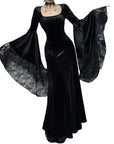 Vestito Goth romantic long