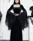 Vestito Goth romantic long