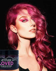 Attitude Hair Dye - Tinta per capelli Loved Pink, vegana, non testata sugli animali