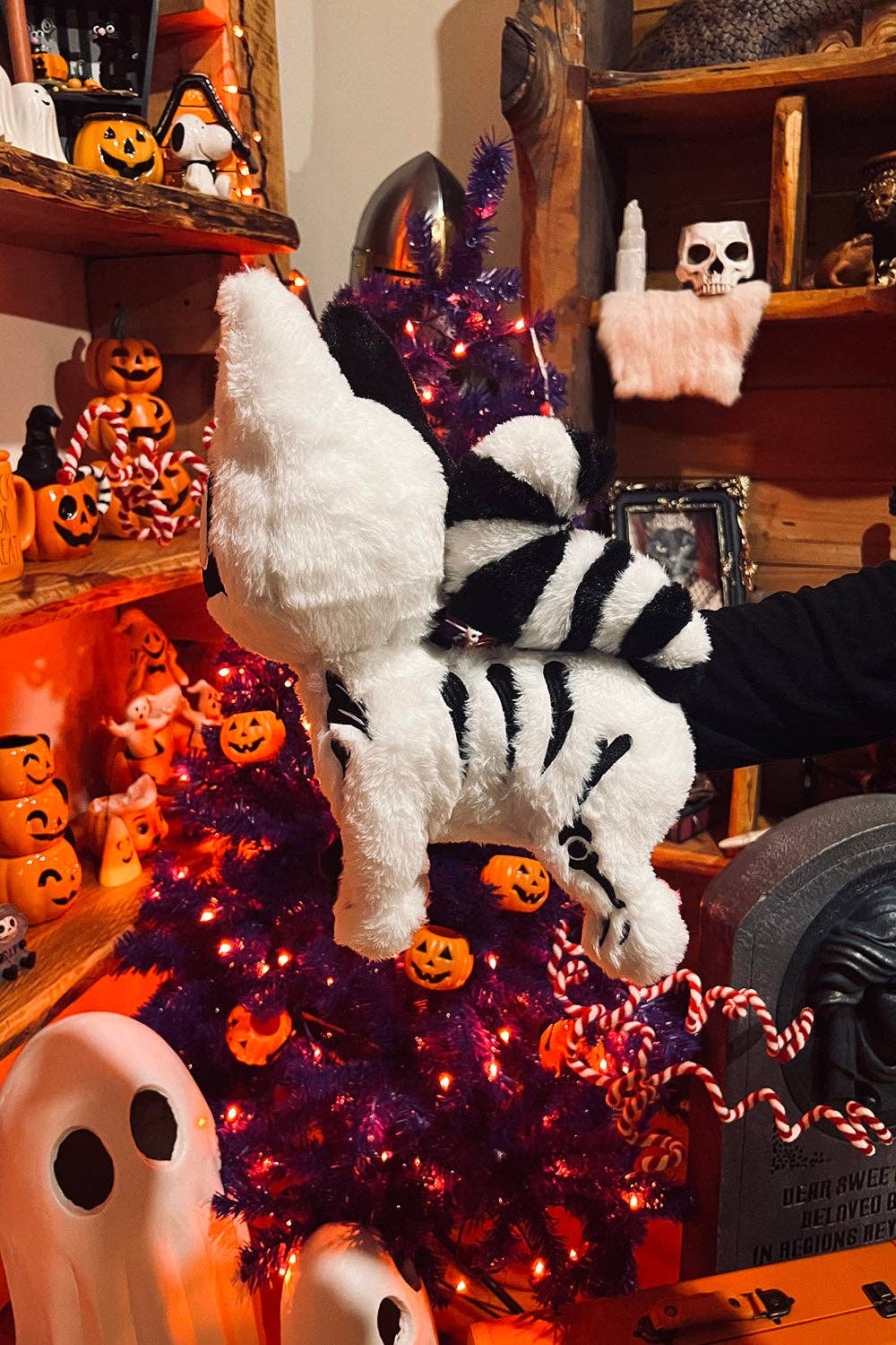 vampirefreaks - Peluche Splitzokitty [NERO/BIANCO]