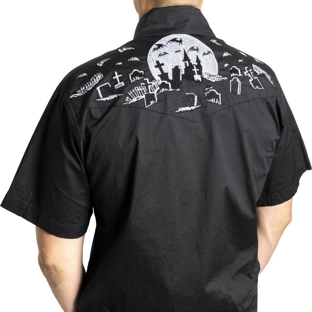 Kreepsville - Camicia Western da Cimitero Notturno