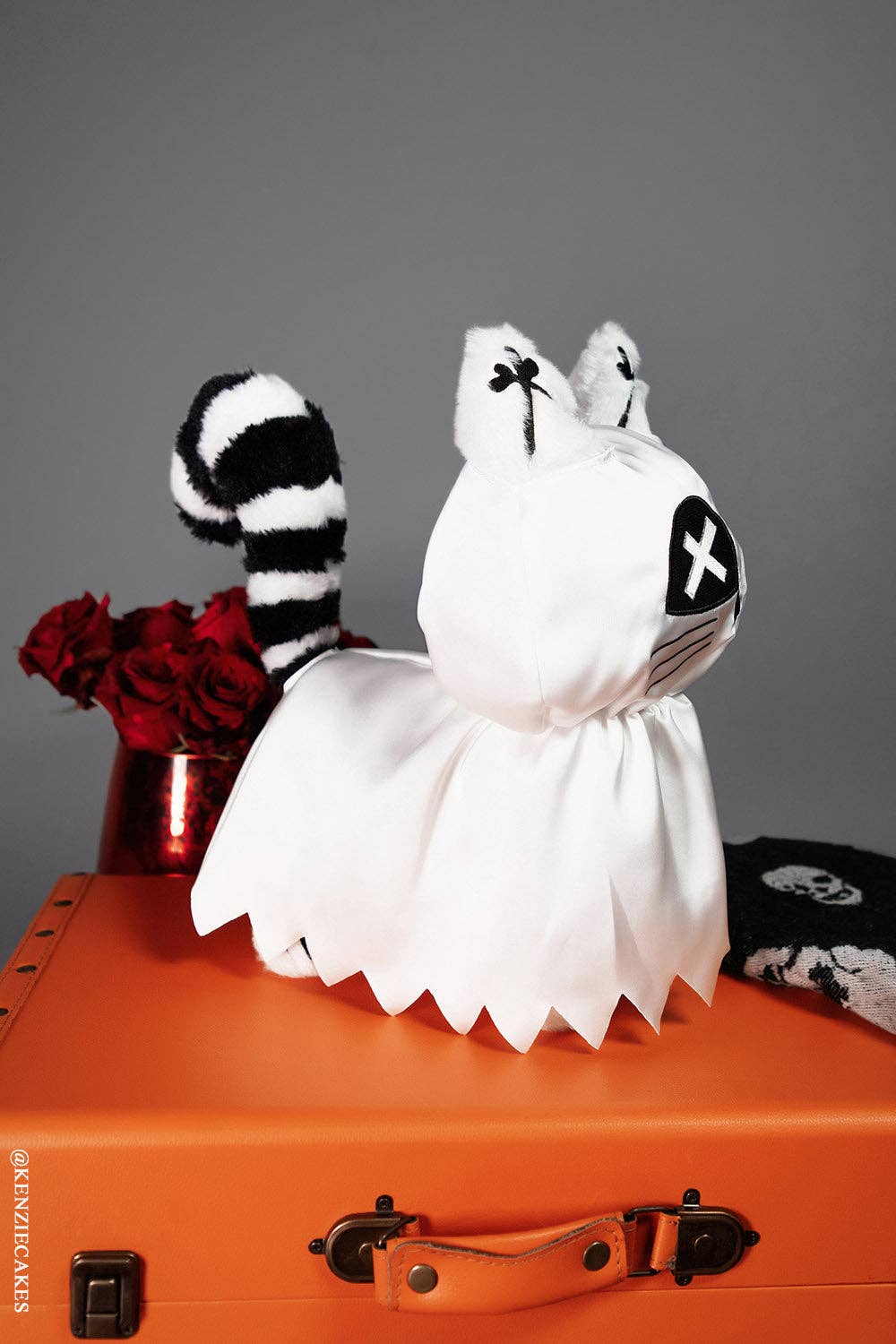 vampirefreaks - Giocattolo di peluche Gatto Fantasma